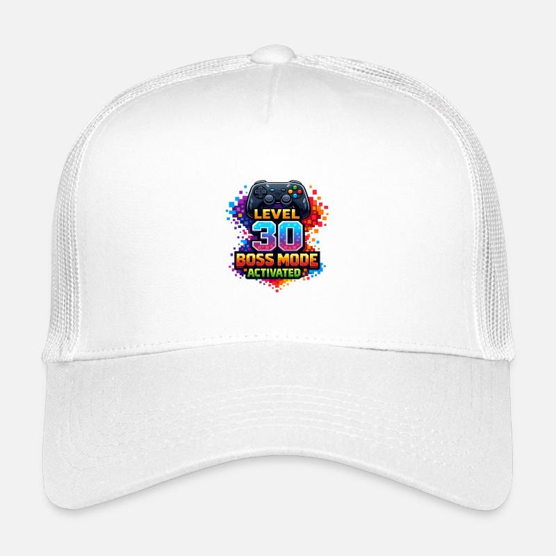 Level 30 Bossmodus Aktiviert Kinder Trucker-Cap