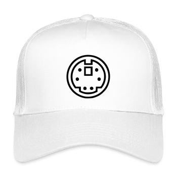 Connecteur ADB - Casquette trucker enfant - blanc - Devant