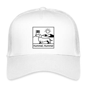 dackel hummel hummel - Kinder Trucker-Cap - Weiß - Vorne