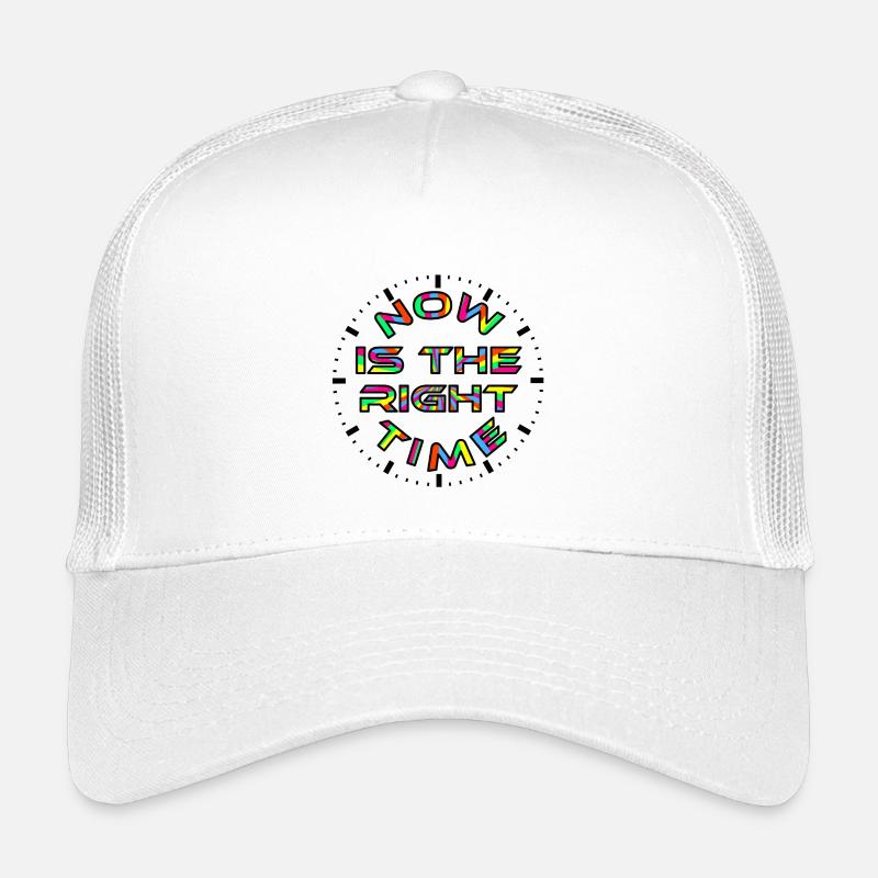 Jetzt & Zeit - Kinder Trucker-Cap - Weiß
