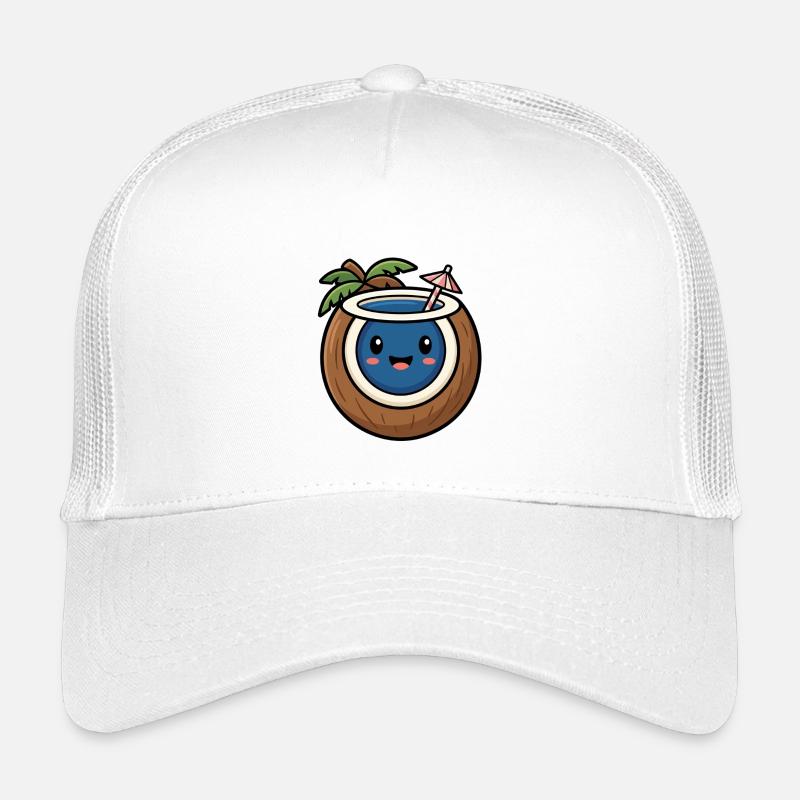 Sweet Coconut - Été 2026 Design Beach Casquette trucker enfant