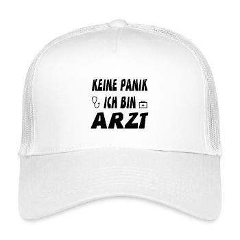Arzt - Kinder Trucker-Cap - Weiß - Vorne