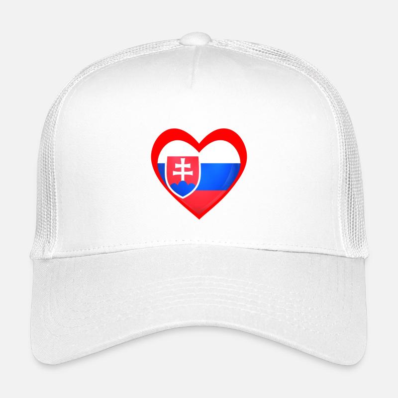 Červené Srdce Slovensko Casquette trucker enfant