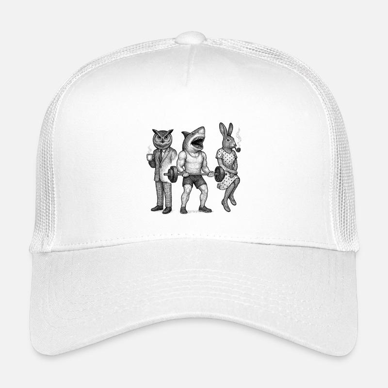 Anthro Trio: Gym, Office & Pipe Kids’ Trucker Cap