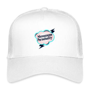 Personnalité ménopause - Casquette trucker enfant - blanc - Devant