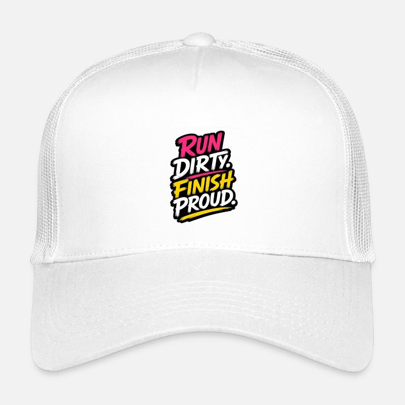Run Dirty Finish Proud Running Odds Kids’ Trucker Cap