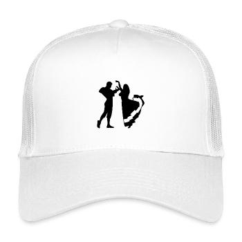 Tanzen - Kinder Trucker-Cap - Weiß - Vorne