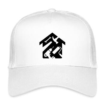 Outil de rénovation de maison Bricoleur - Casquette trucker enfant - blanc - Devant