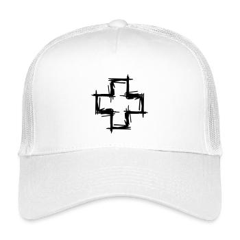 Switzerland - Swiss Cross for Swiss - Kids’ Trucker Cap - white - Front