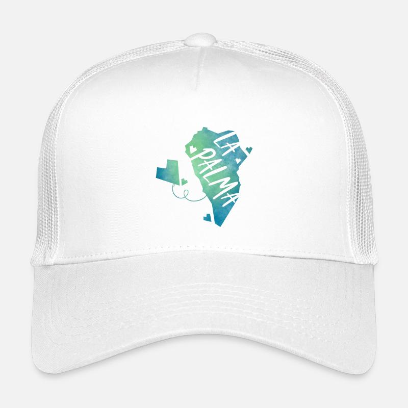 La Palma - Kinder Trucker-Cap - Weiß