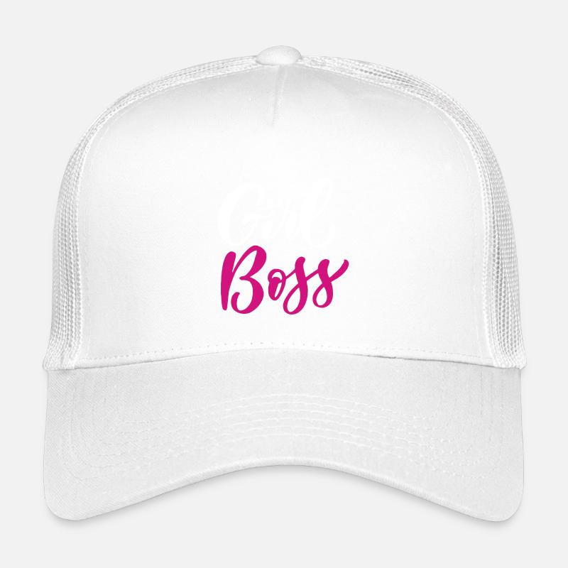 Mädchen - Kinder Trucker-Cap - Weiß