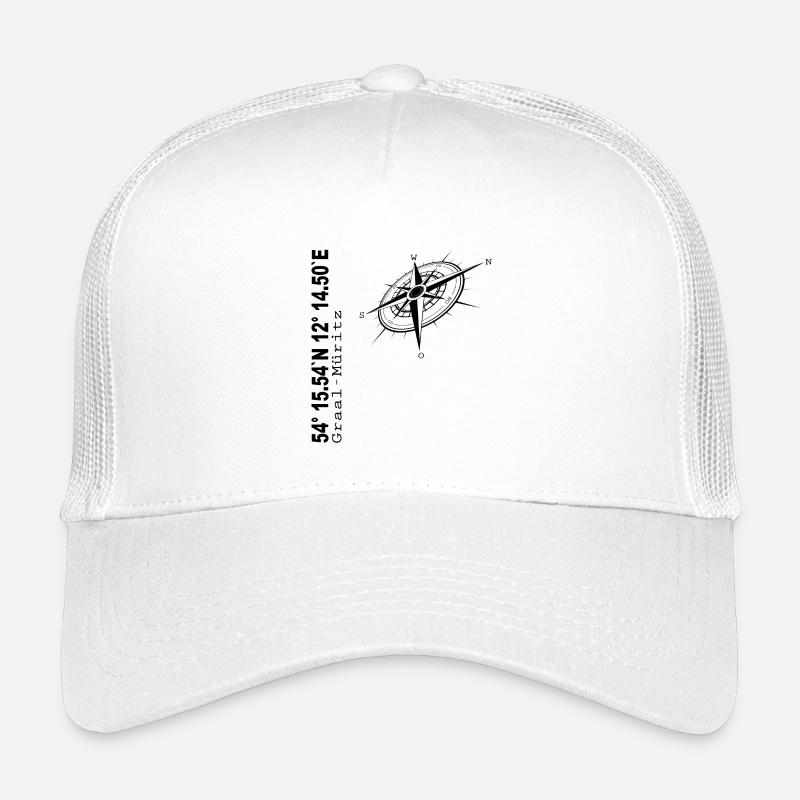 Graal-Müritz - Kinder Trucker-Cap - Weiß