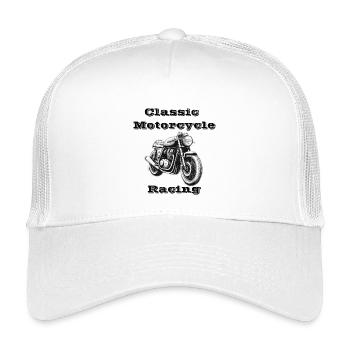 Classic Motorcycle Racing - Kids’ Trucker Cap - white - Front
