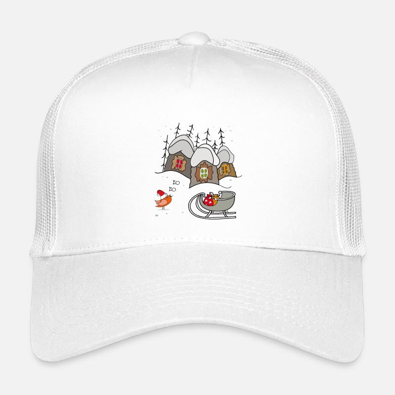 Weihnachten Winterzauber - Kinder Trucker-Cap - Weiß