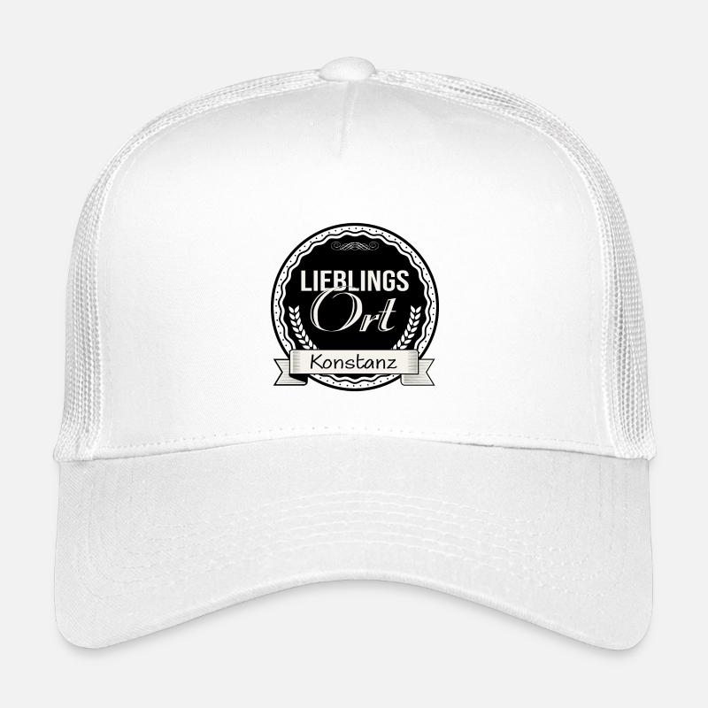 Lieblingsort Konstanz - Kinder Trucker-Cap - Weiß