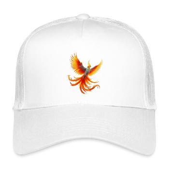 Cockatiel (15) - Kids’ Trucker Cap - white - Front