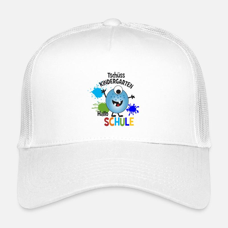 Monster Blue - Goodbye Kindergarten - Hello School Kids’ Trucker Cap