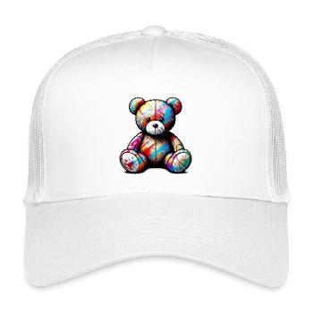 Orso orsacchiotto Ours en peluche - Casquette trucker enfant - blanc - Devant
