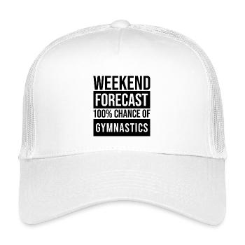 Gymnast - Kids’ Trucker Cap - white - Front