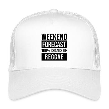Reggae - Kids’ Trucker Cap - white - Front