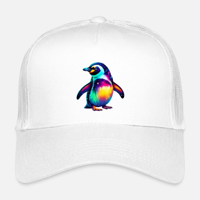 Pinguin - Kinder Trucker-Cap - Weiß
