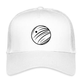 Bowling - Kinder Trucker-Cap - Weiß - Vorne