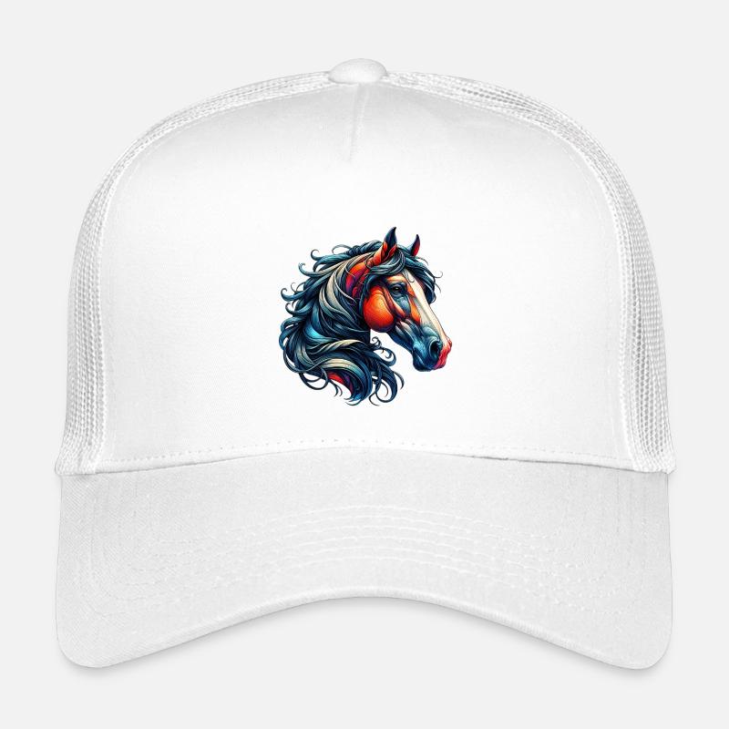 Pferd Kinder Trucker-Cap