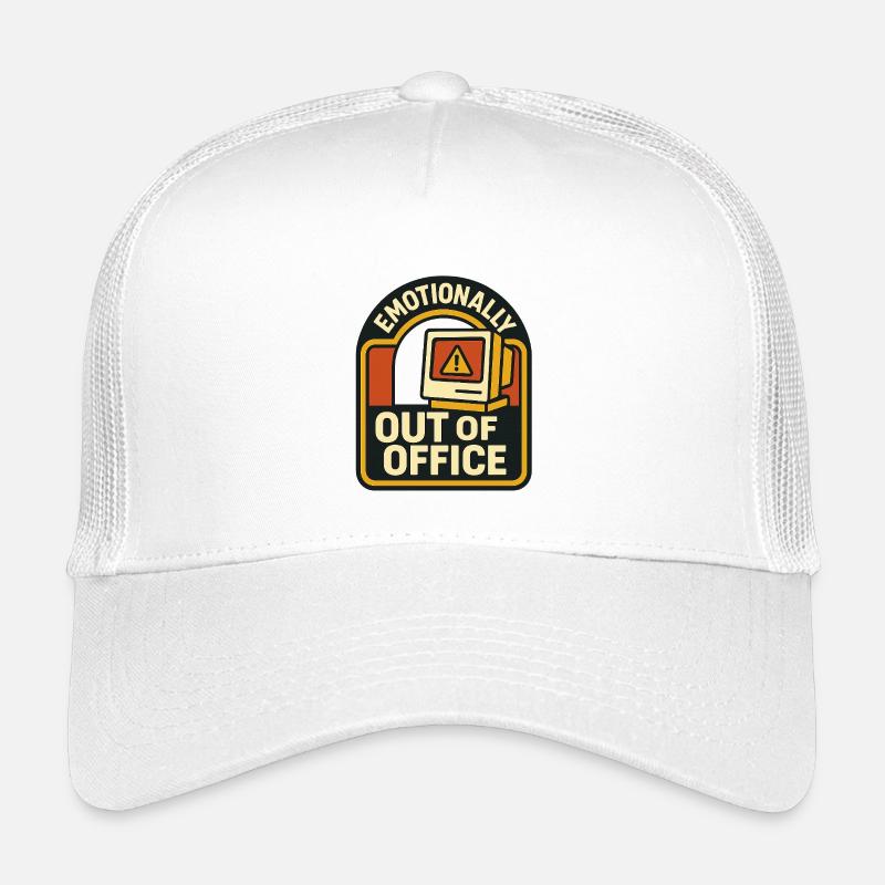 Émotionnellement absent du bureau Casquette trucker enfant