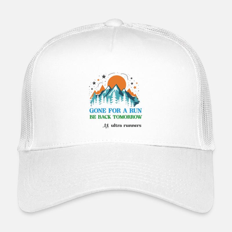 Gone For a Run - Be Back Tomorrow - Ultra Runners Kids’ Trucker Cap