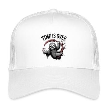 Sloth Grim Reaper Time - Kids’ Trucker Cap - white - Front