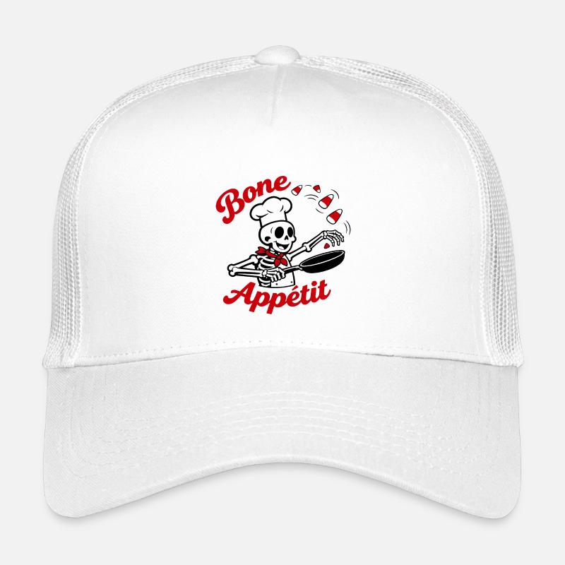 Conception de t-shirt Skull Chef Casquette trucker enfant