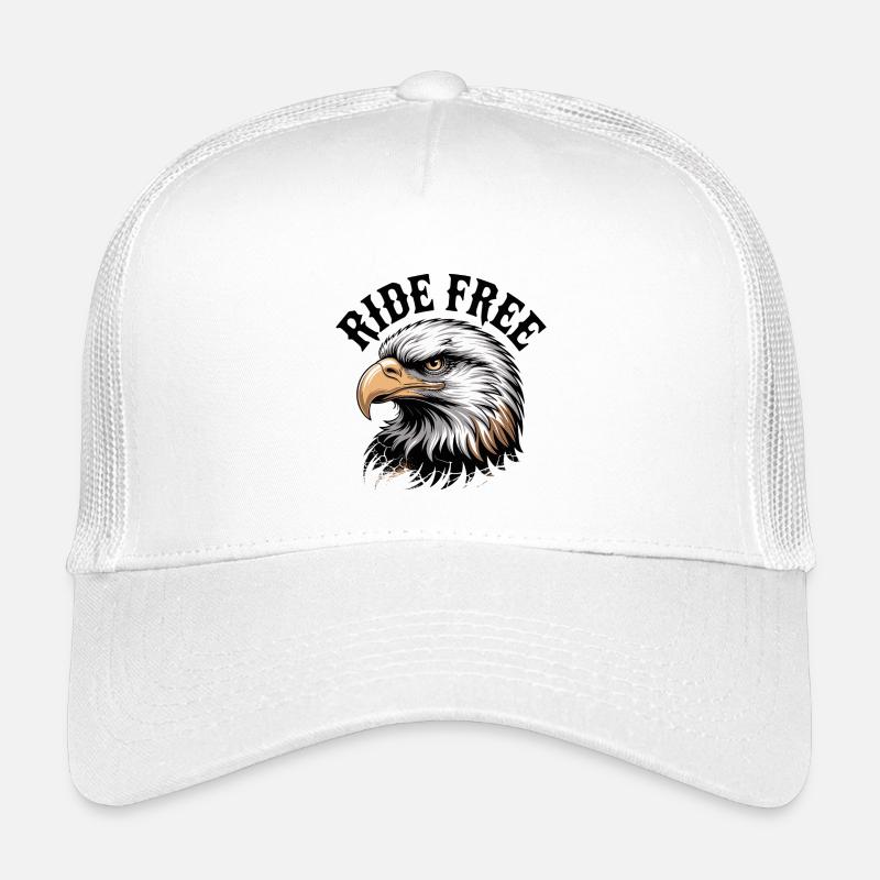 Emblème gratuit de l’Eagle Head Ride Casquette trucker enfant