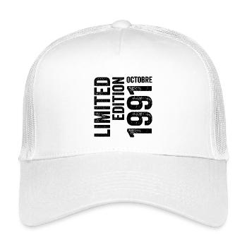 1991 - Kids’ Trucker Cap - white - Front