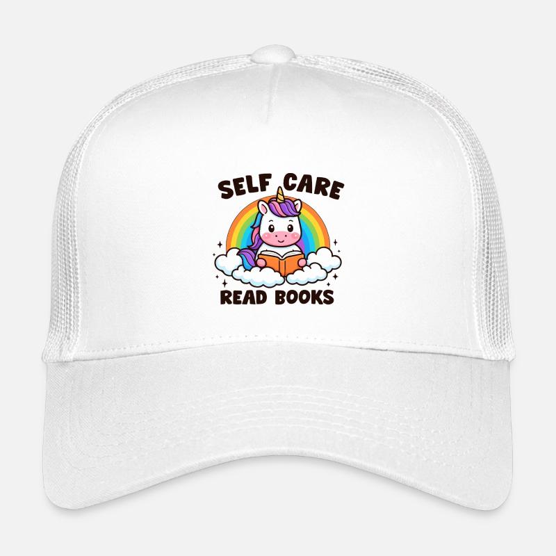 Unicorn Player and Animated Rainbow Kids’ Trucker Cap