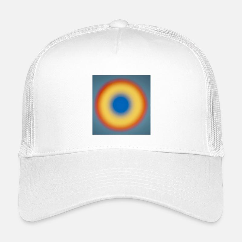 Blauer circle_001 Kinder Trucker-Cap