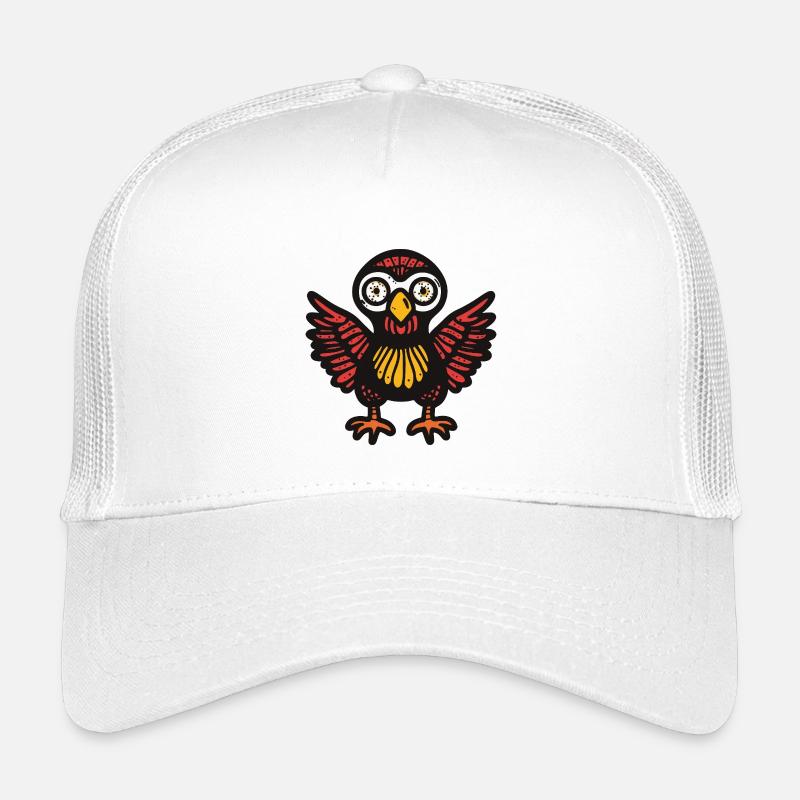 Truthahn Halloween Comic Lustig Kinder Trucker-Cap