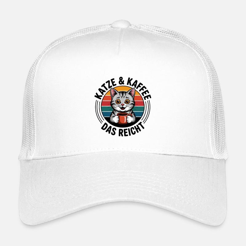 Café Gueule de bois Cercle rétro Casquette trucker enfant