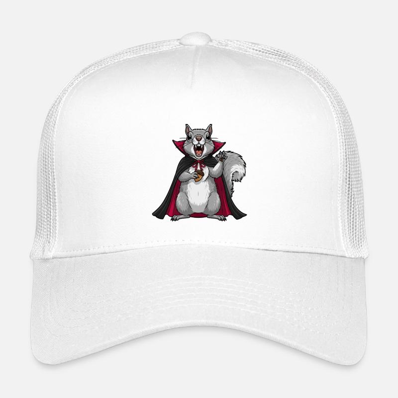 Süßer Halloween Vampir Eichhörnchen Cartoon Kinder Trucker-Cap