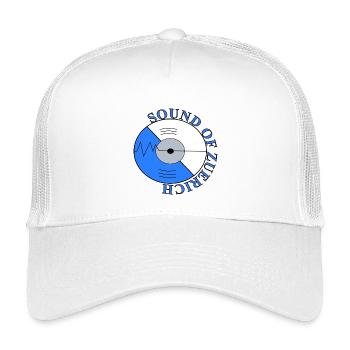 Sound_of_Zuerich - Kinder Trucker-Cap - Weiß - Vorne