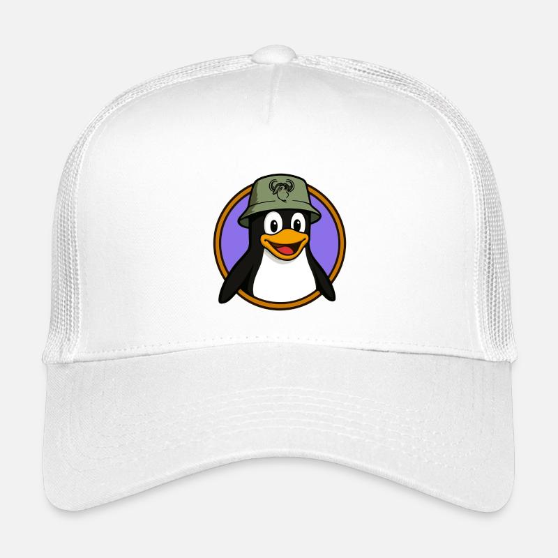 Tux Linux + GNU Hat Casquette trucker enfant
