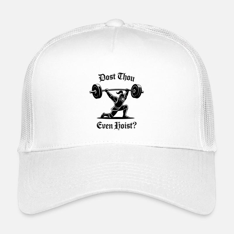 Dost thou even Hoist - Funny Medival Gym Meme Kids’ Trucker Cap