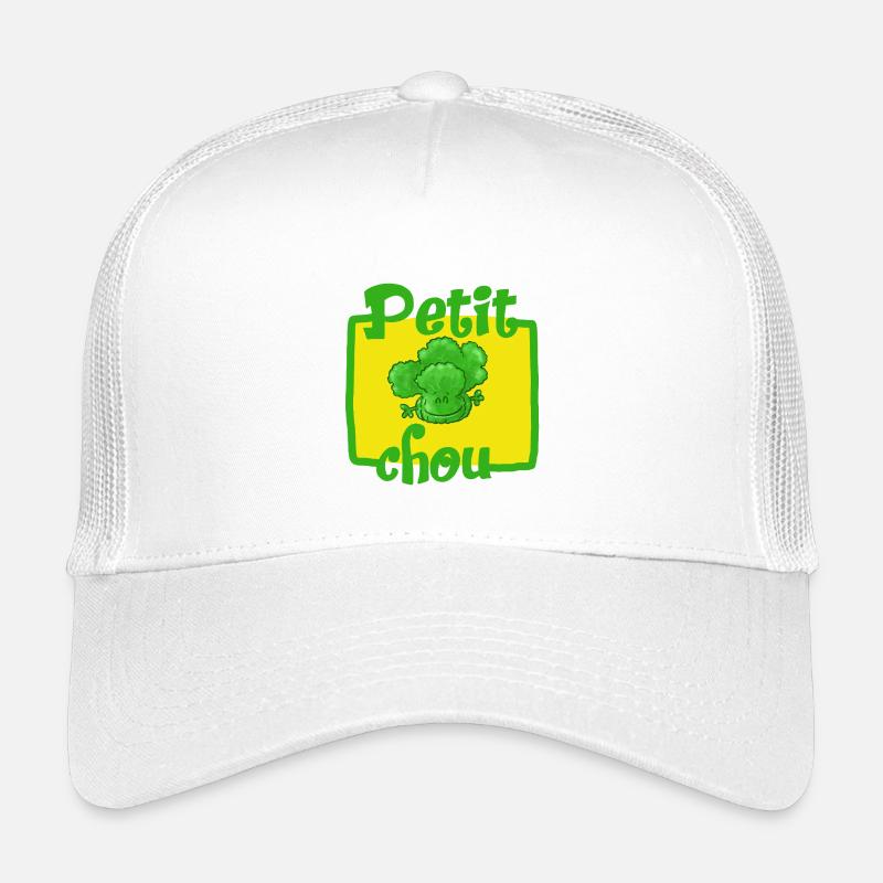 Kleiner Kohl - Kinder Trucker-Cap - Weiß