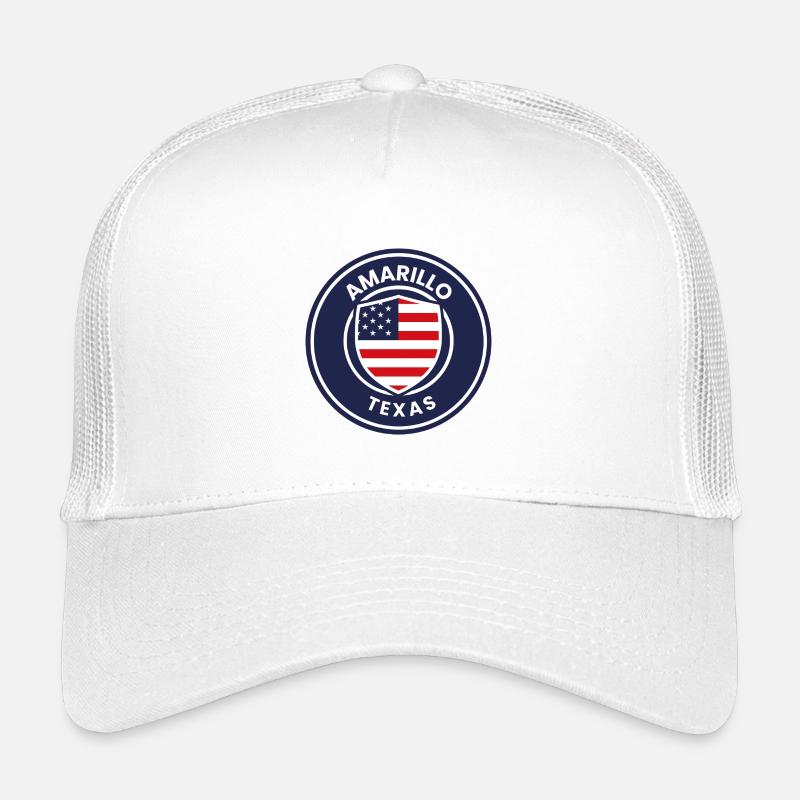 Texas badge in American shield Kids’ Trucker Cap