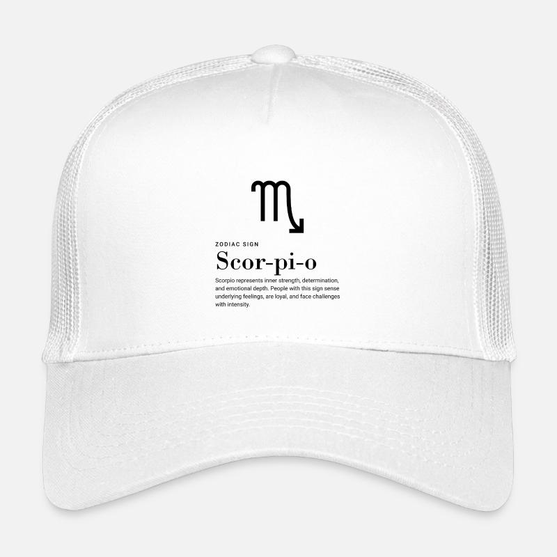 Scorpion - Signe du zodiaque Casquette trucker enfant