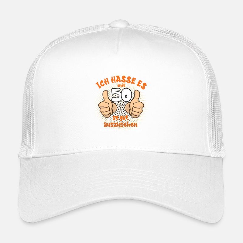 I Hate It With 50 – Anniversary Humor Kids’ Trucker Cap