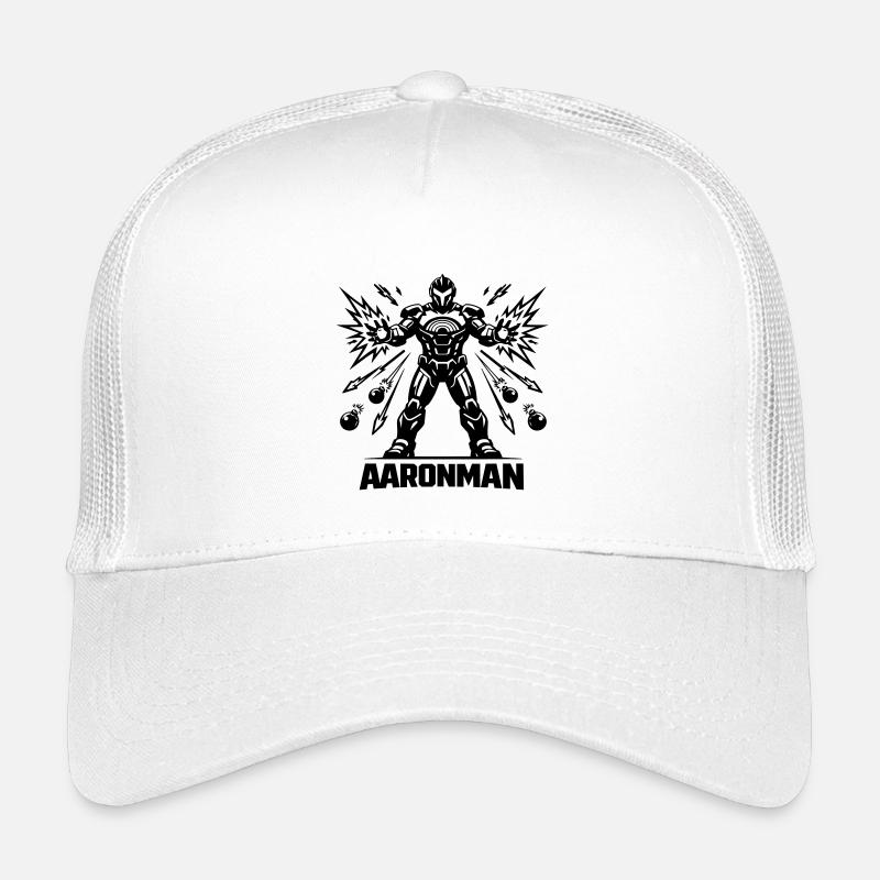 Aronman - Kids’ Trucker Cap - white