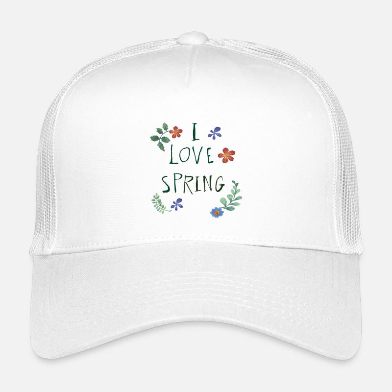 I Love Spring Kids’ Trucker Cap