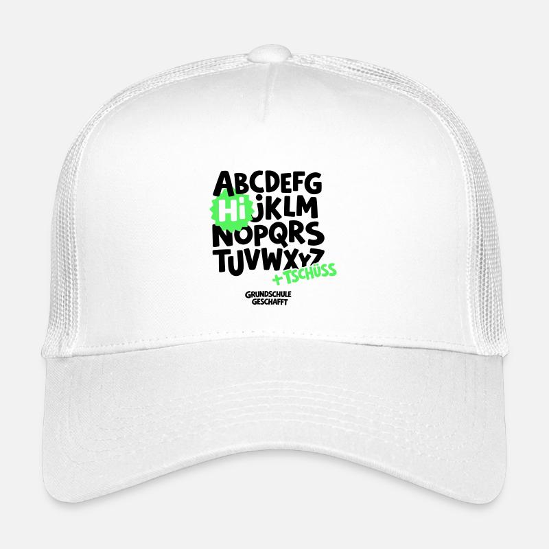Grundschule Abschluss Shirt ABC Kinder Trucker-Cap
