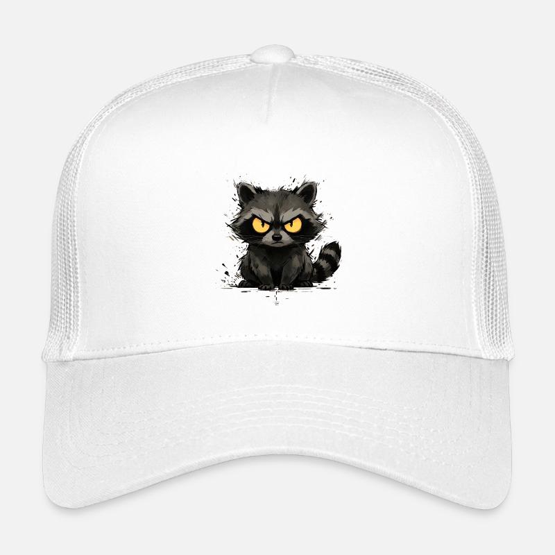 Waschbär - Grumpy & Bold Trash Panda Kinder Trucker-Cap
