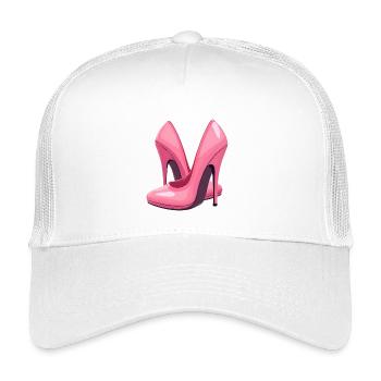 High Heels Shoes - Kids’ Trucker Cap - white - Front